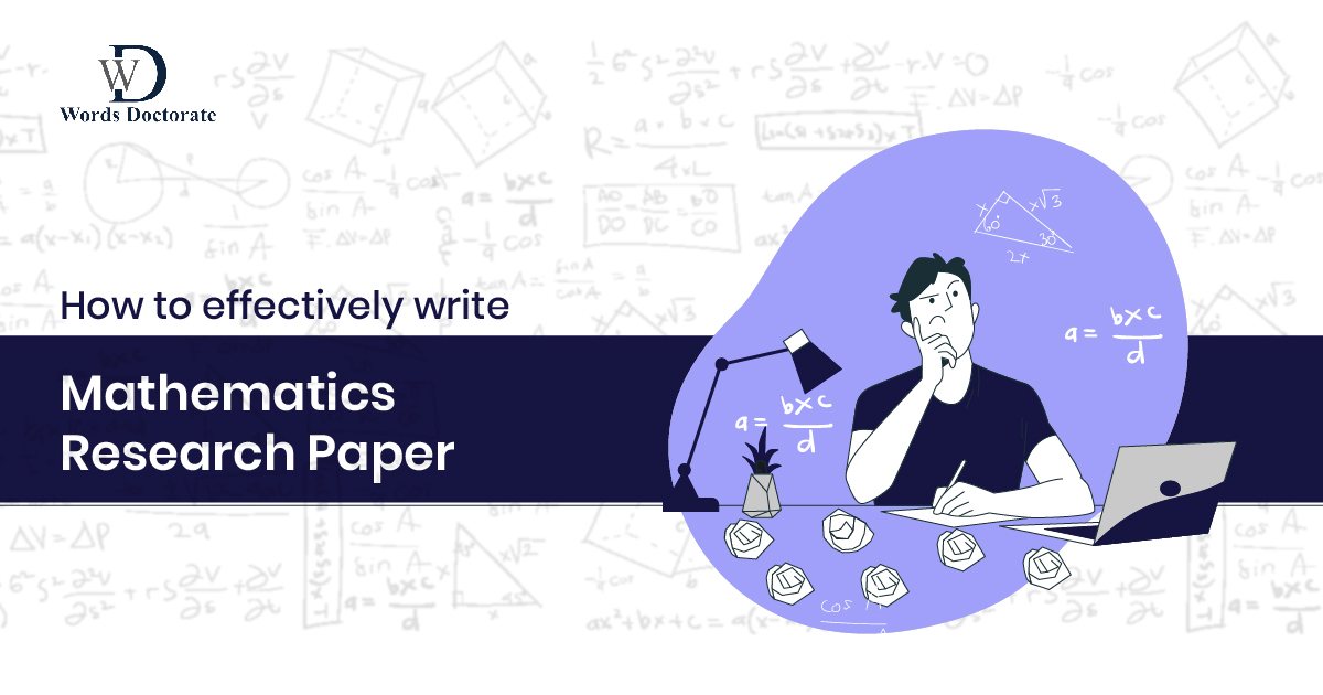How to write a Mathematics Research Paper
